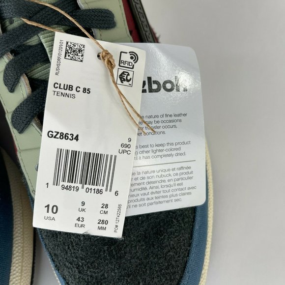 Reebok Club C 85 Kung Fu Panda Mens Sneakers - Picture 10 of 11